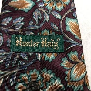 Hunter Haig 100% Silk Tie
